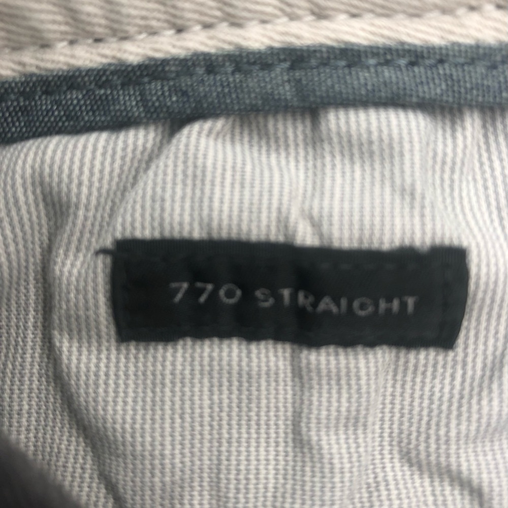 J. Crew Stretch 770 Straight Men’s chinos pants Onyx Grey Dark Gray Waist 31 - Picture 10 of 13
